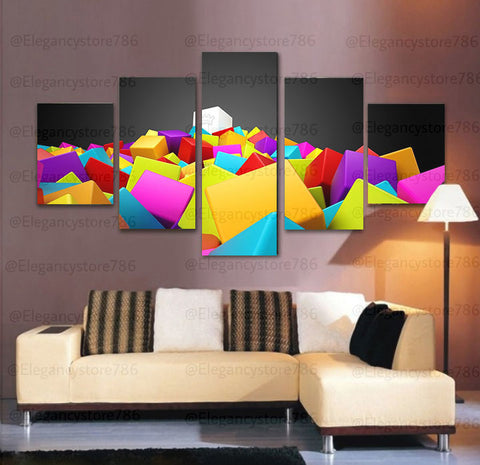 Abstract Art Frames 5 Spliters