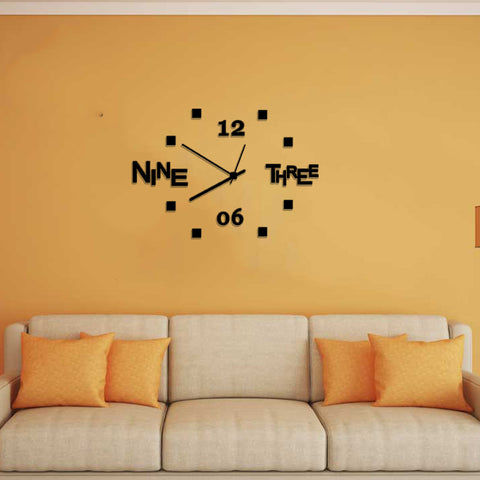 Acrylic Wall Clock (AJ-08)