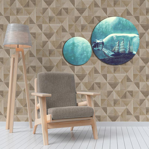 2 Pc Round Shape Frame