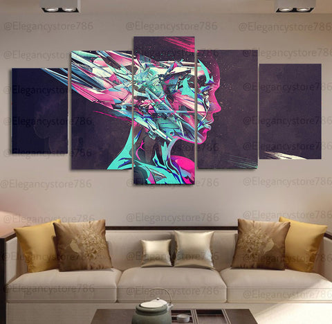 Abstract Art Frames 5 Spliters