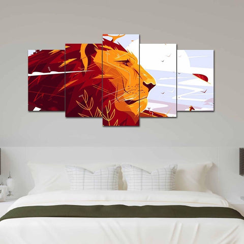 5 PC WALL FRAME (AN-009)