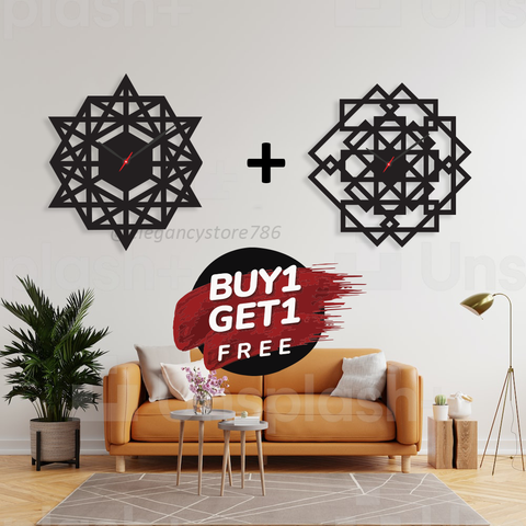 Wooden Wall Clock Combo 13