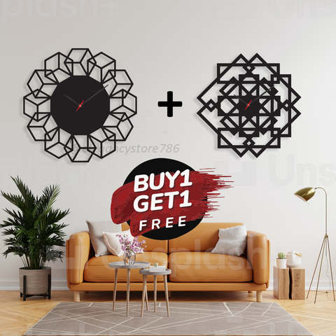 Wooden Wall Clock Combo 15