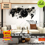 Purely Wooden World Map (WP001)